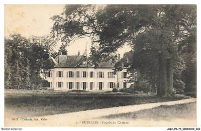 AQUP5-0292-77 - RUBLES - Chateau facade