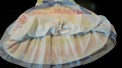 Bellissimo vestito elegante con coprispalle taglia 3 anni - Foto 5 di 7