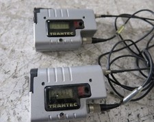 2x trantec s6000ltx-mk2 wirless microphones 799-865 mhz frequency 