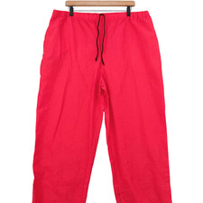 Vintage 90s Marlboro Adventure Team Pants Mens XL Red Nylon Rare Tapered Spots