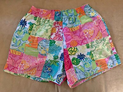 LILLY PULITZER Elastic Waist Shorts 