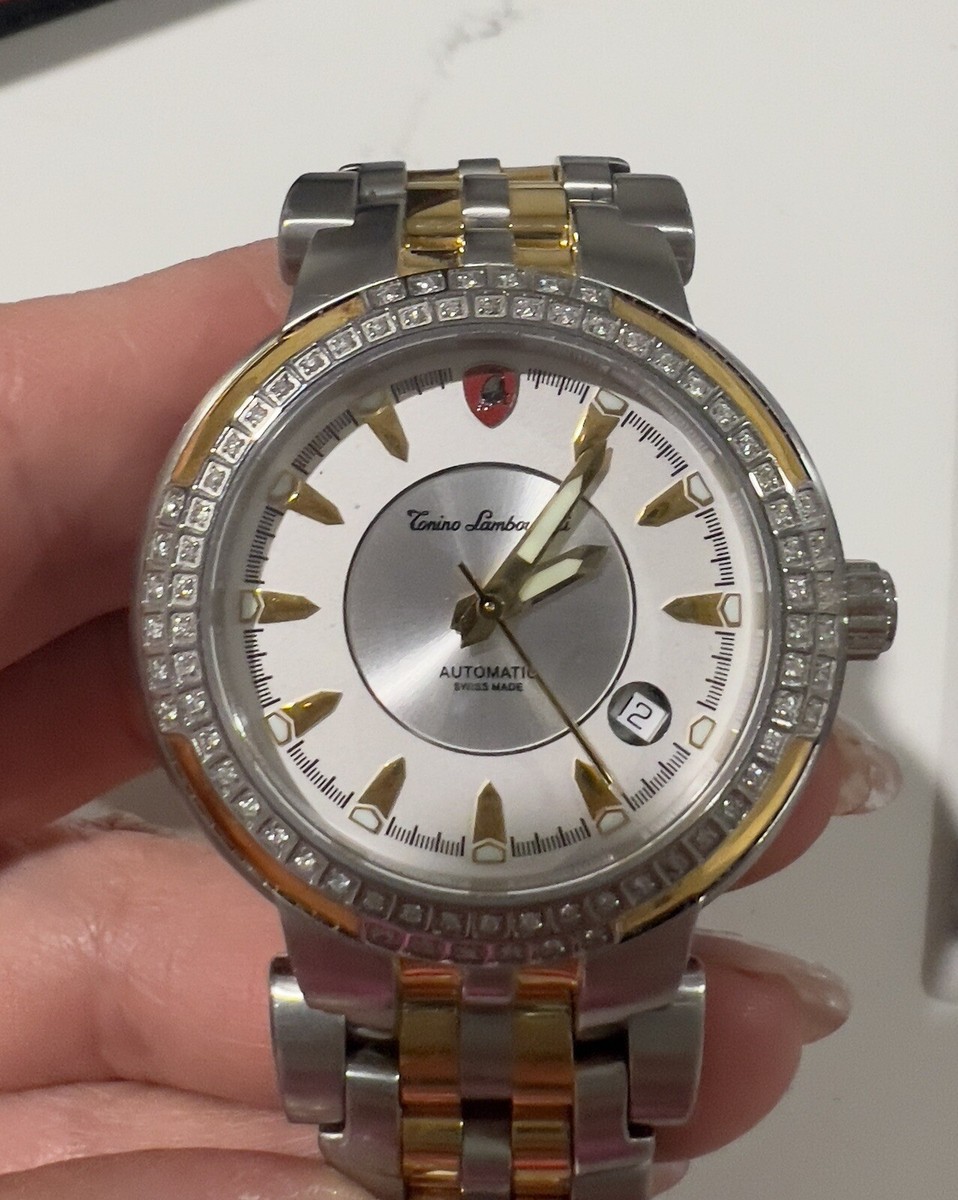 Tonino Lamborghini Ferric I IX Automatic Diamonds Watch | eBay Tonino Lamborghini Ferric I IX Automatic Diamonds Watch | eBay