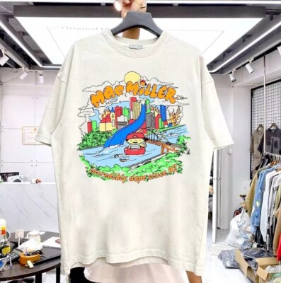 Mac Miller Graphic Short Sleeve White Unisex Tshirt Reprint S-5XL Men Women