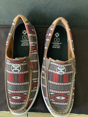 Twisted X Southwestern Slip On Hooey Loper Moc Toe size 12 M  display picture 2