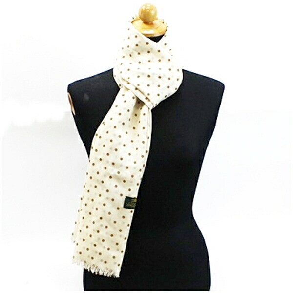 Authentic Longchamp Rectangular Stole Scarf Ivory… - image 2