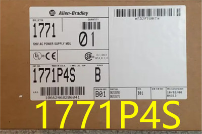 1771-P4S /B NEW IN BOX ALLEN BRADLEY Power Supply Module FREE Shipping 1771P4S