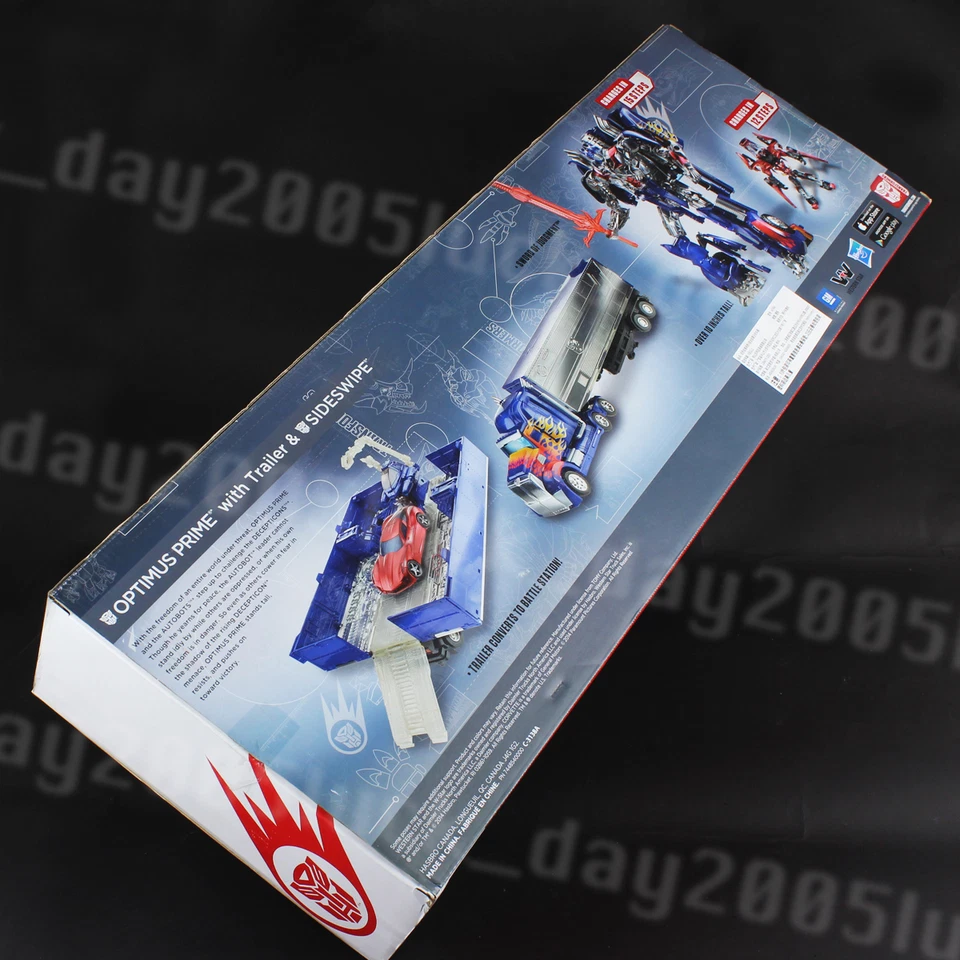 Hasbro Transformers AOE 4 Platinum Edition OPTIMUS PRIME w/ Trailer & Sideswipe - Image 2 of 3