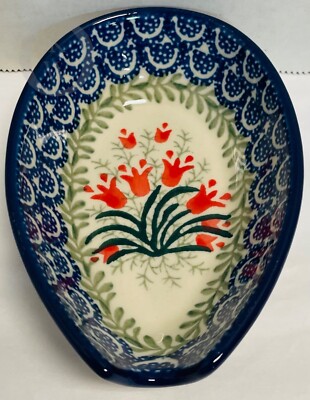 CERAMIKA ARTYSTYCZNA* Small Spoon Rest*24258H S219