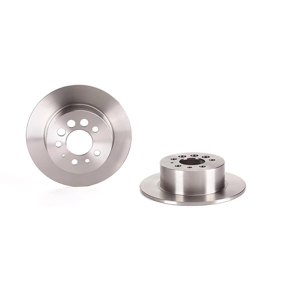 Juego de rotores de freno trasero equivalente original Brembo de alto rendimiento para Volvo 164 1974 Foto 3 de 4