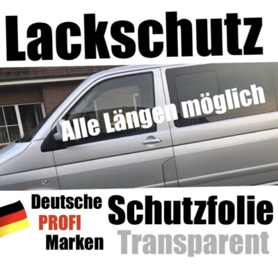 Selbstklebende Schutzfolie transparente Lackschutzfolie für Fiamma Markise NEU