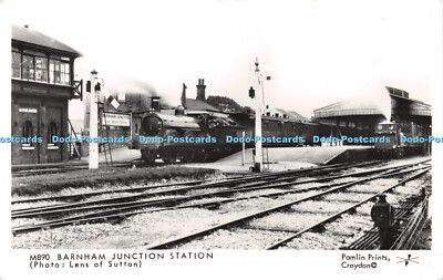 R256145 M890 Barnham Junction Station Objektiv von Sutton Pamlin Drucke RP