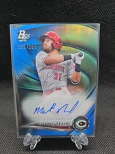 2022 Bowman Platinum MATHEU NELSON Cincinnati Reds  /150 AUTO  #TOP-100
