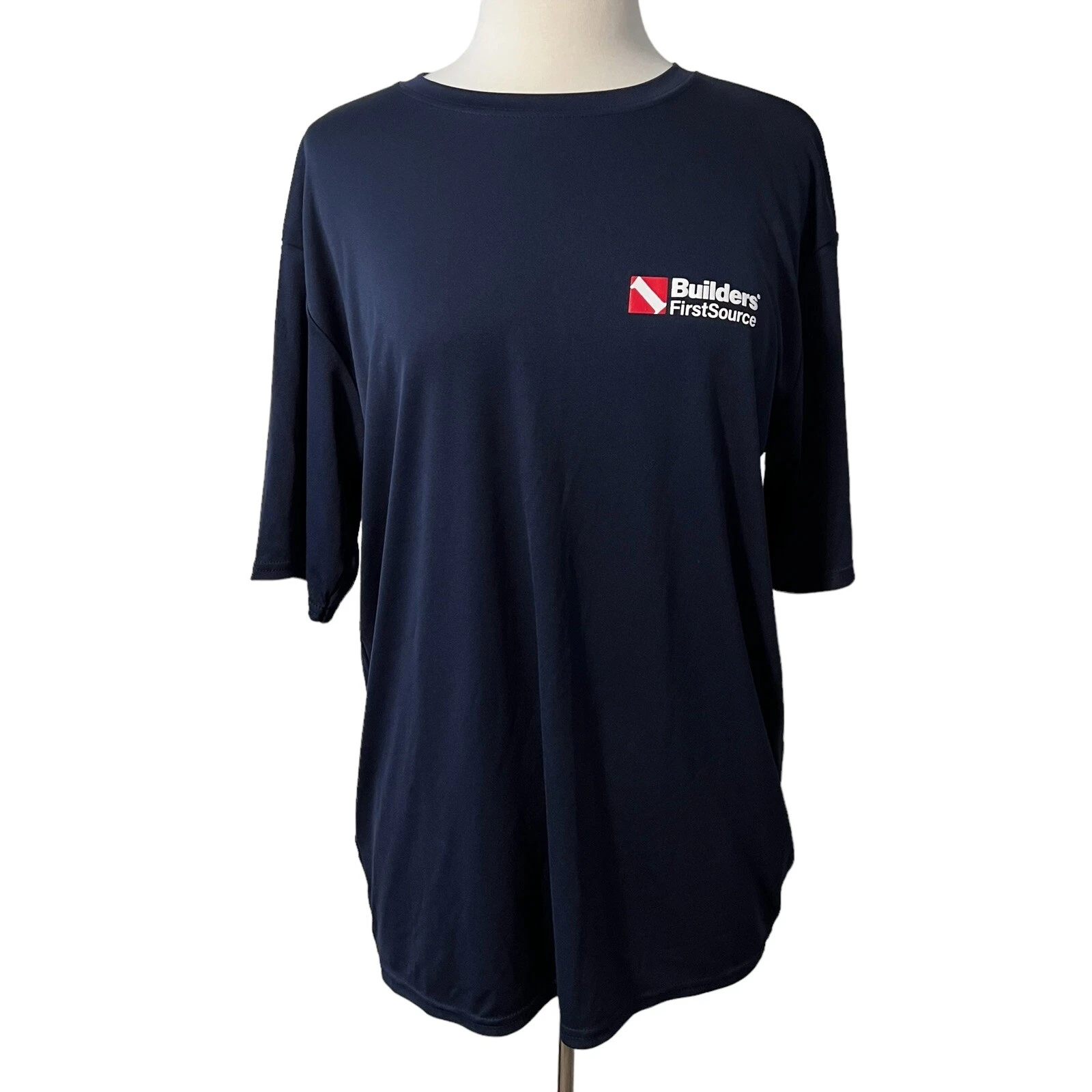 Builders First Source Dry Fit Tee Large