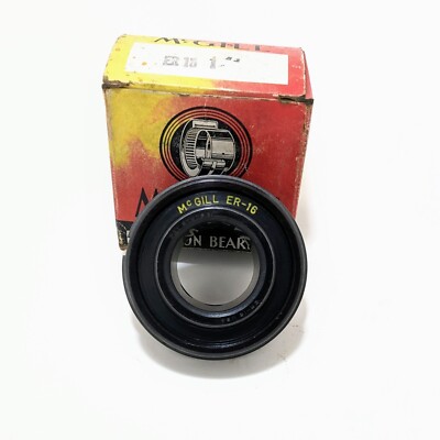 New MCGILL Bearing ER-16 1 Inch Bore Made in USA