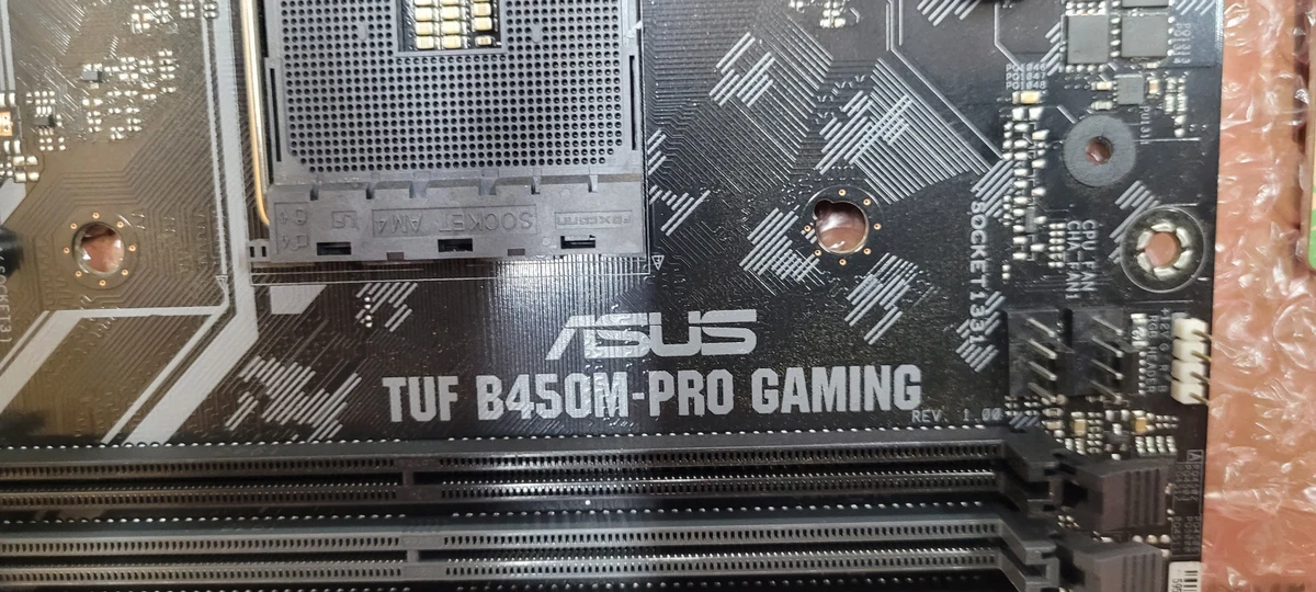 ASUS TUF B450M-Pro Gaming Mainboard AMD Ryzen B450 Sockel AM4 Micro µATX 4x DDR4