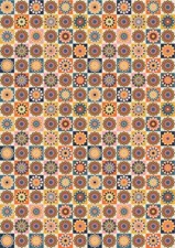 DAHLIA PATCH Decoupage Rice Paper- FREE SHIPPING