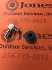 Fuel Tank Bushing L fitting with Grommet Toro John Deere MTD Scag