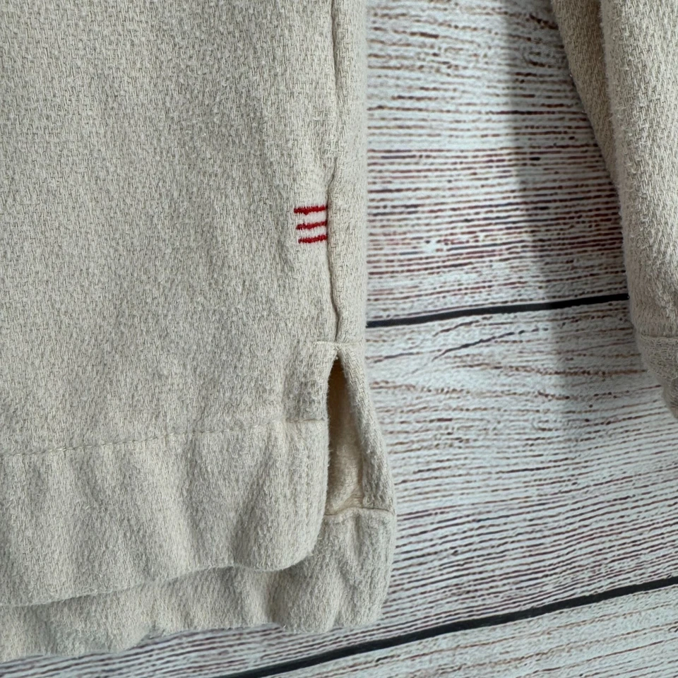 Sobrecamisa BDG Robbie Crafted Western Southwest para hombre talla S beige/verde/gris Foto 3 de 4