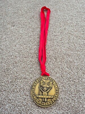 Vintage 1988 Lincoln One-Third 1/3 Marathon Medal Athletics Sammelobjekt Laufen