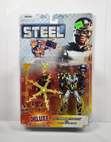1997 Steel Electromagnetic Figure with Capture Snare Kenner NIP Shaquille O'Neal - Bild 9 von 9