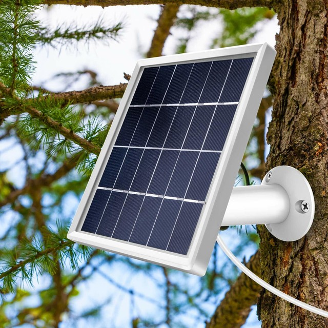 Skylety Solar Panel For Ring Spotlight Cam With Security Wall Mount 3 