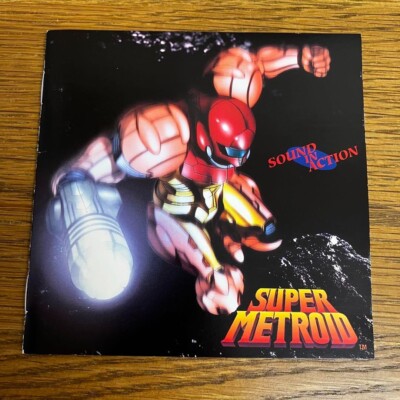 SUPER METROID Sound In Action Soundtrack CD with bonus Red Belt