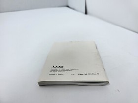 OEM Atari Owners Manual instructions for Atari Lynx II 2  (Staples Rusted) #i23