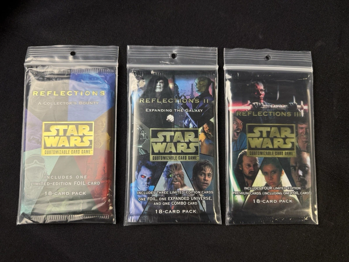 25+ Star Wars CCG Decipher Sealed Collectible Card Game Packs for