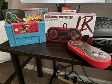 Doom & Doom Rumble Controller [LIMITED RUN GAMES] (SNES CIB)