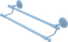 Double Towel Bar ALLIED BRASS MC-72/36-FTB Mercury Collection 36" - Flat Blue
