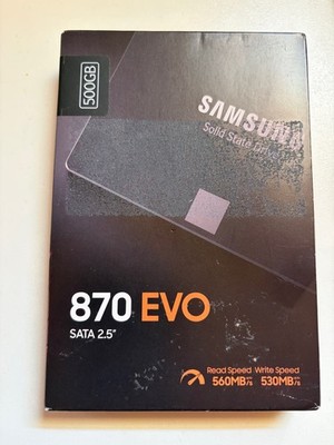 Samsung 870 EVO 500GB 2,5 Zoll SATA III Interne SSD (MZ-77E500B/EU)