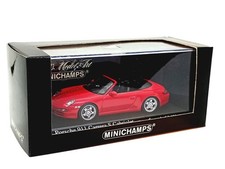 Minichamps 1/43  Porsche 911 Carrera S Cabriolet 2005 Red 668310
