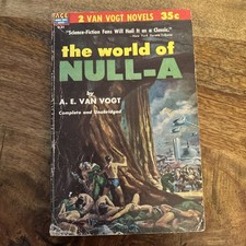 The World of Null-A/Universe Maker, Van Vogt, Very Early Ace Double D31 1953 VG-