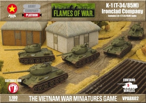 T-34/85 K1 Company 15mm WWIII Vietnam Arab resin checkpoint Charlie Soviet WWII