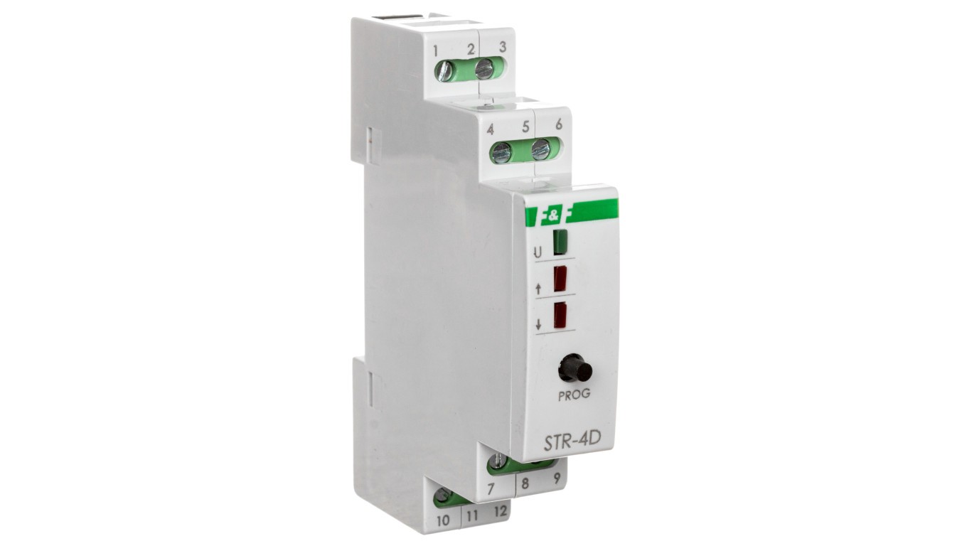 Roller shutter control for 12/24V DC STR-4D motors
