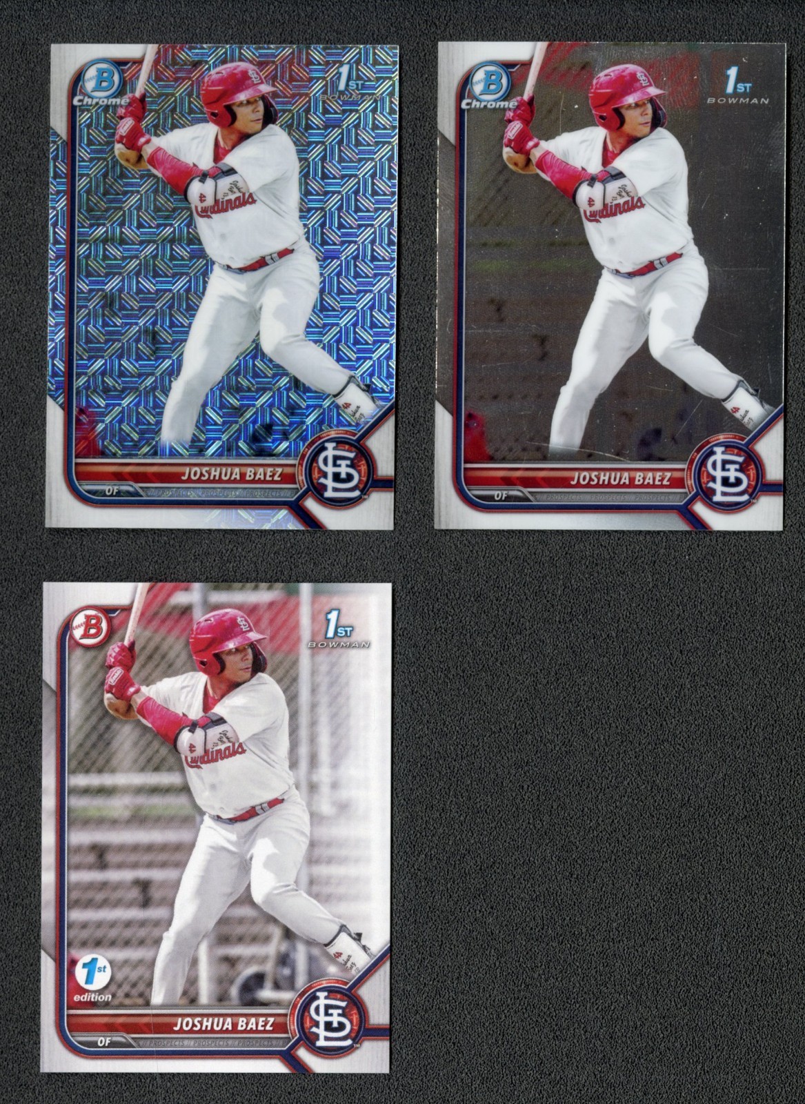 2022 Bowman MLB Lot of 3 Joshua Baez 1st Bowman Rookies #BCP-112