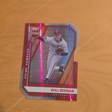 Panini Elite Extra Edition 2021 Will Bednar #14 Prime Numbers B Die-Cut /155 RC