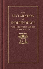 NEW Applewood Books Declaration of Independence,  9781557094483 Books of America