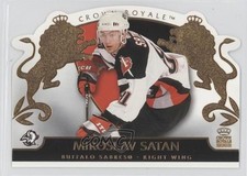 2002-03 Pacific Crown Royale Miroslav Satan #12 0f8