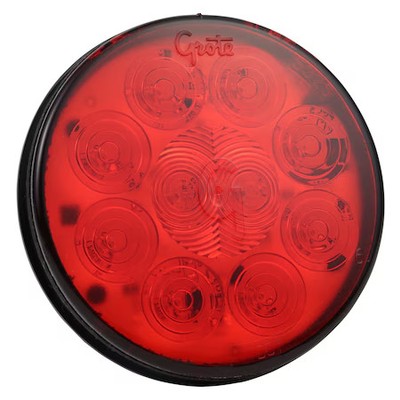 Grote 53252 Supernova, 10-Diode Pattern Led Stop/Tail/Turn Light, Round, 4 5/16