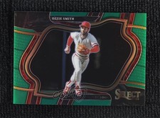 2023 Panini Select Diamond Level Green Prizm 5/5 Ozzie Smith #285 HOF b4d