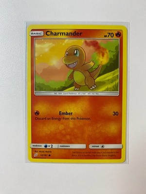 Charmander | 12/181 | NM ENG | Common | Team Up Pokémon TCG