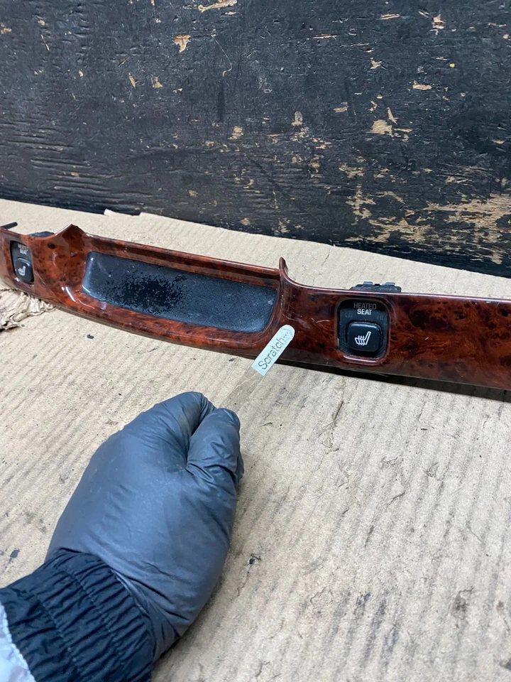 Buick Park Avenue 1997-2005 tablero de pasajeros moldura control de clima OEM V4016 DG Foto 4 de 4