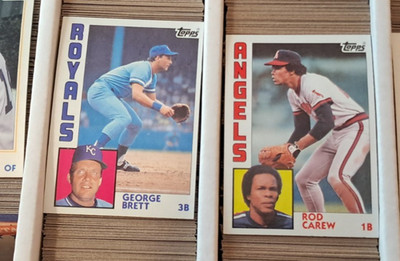 1984 Topps Baseball SINGLES #s 301-597 YOU PICK EM, Complete Your Set!