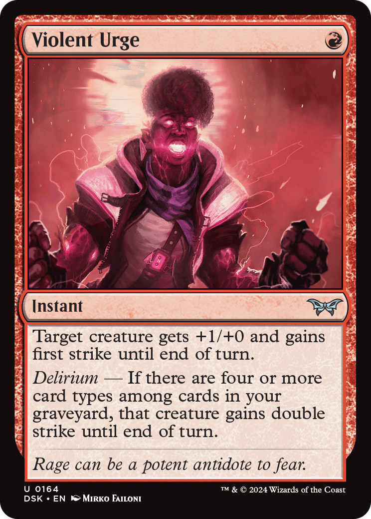 MTG Violent Urge English DSK