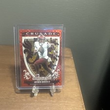 2025 Panini Rookies & Stars - Crusade Jayden Daniels #30 Red Plaid