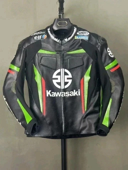 Leather Kawasaki Motorcycle Jackets for sale | eBay