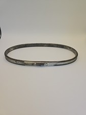 Vintage Metal Oval Spring Tension Embroidery Hoop 8.5 In. X 4.25 In