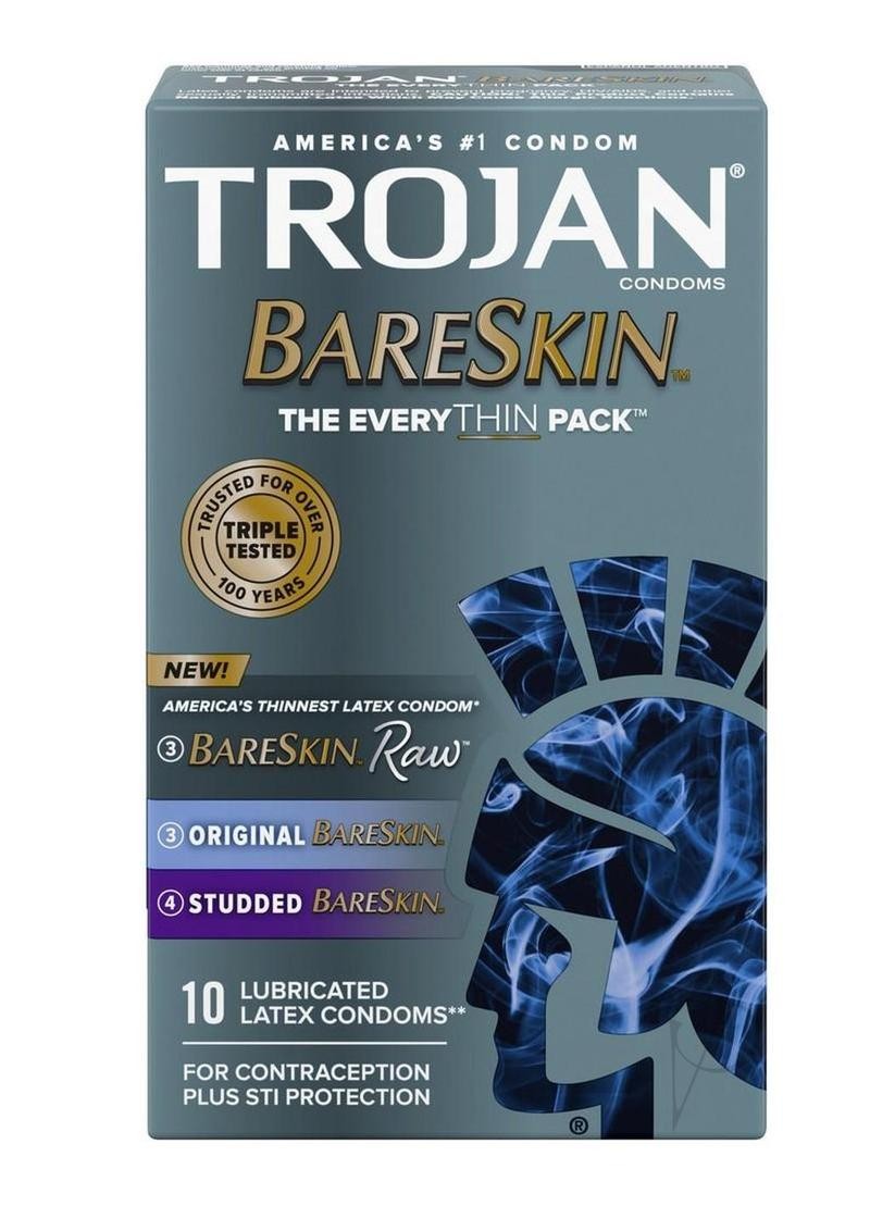 Trojan BareSkin EveryThin Condoms 10 Pack | eBay