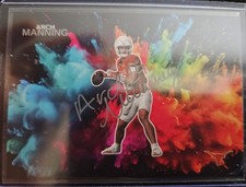 2025 Arch Manning Black Custom Color Blast Litho Auto